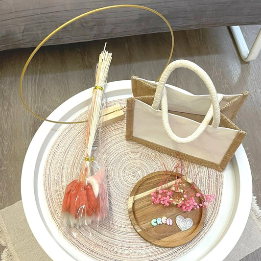 Atelier créatif macramé et fleurs séchées, création de décoration et suspension original à Romorantin-Lanthenay chez Créa Cœur 