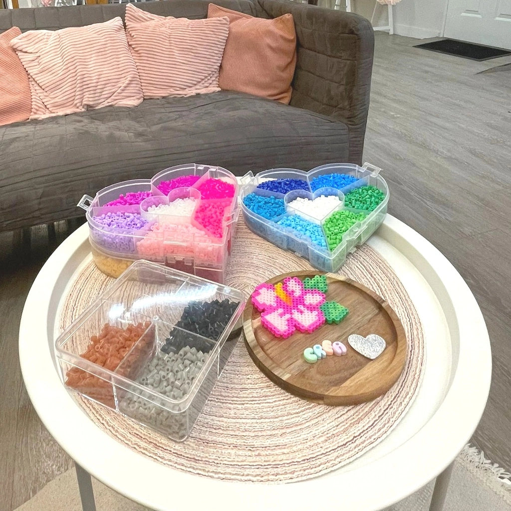 Atelier perles à repasser, créer des motifs et décorations unique diy à Romorantin-Lanthenay chez Créa Cœur 