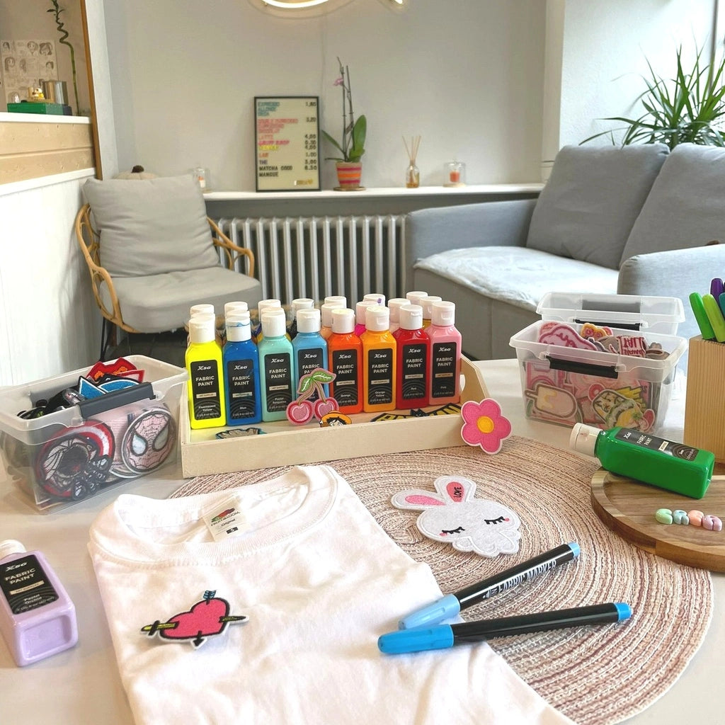 Atelier créatif de personnalisation de t-shirt DIY et de flocage avec impression personnalisé à romorantin lanthenay chez Créa cœur 