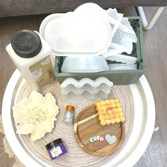 Atelier Jesmonite création et personnalisation d'objet en Jesmonite activité DIY à Romorantin-Lanthenay chez Créa Cœur 