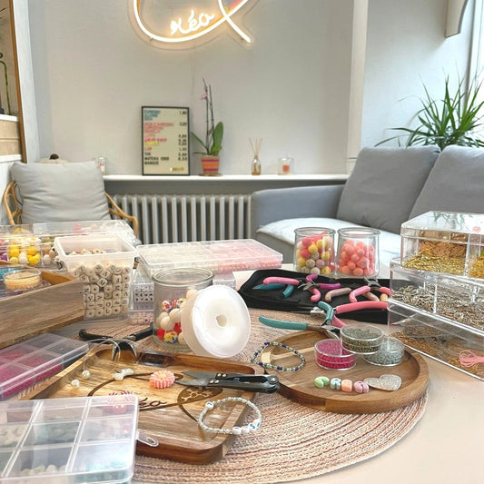 Atelier créatif de bracelets diy en perles, breloques et perles charms à Romorantin-Lanthenay chez Créa Cœur