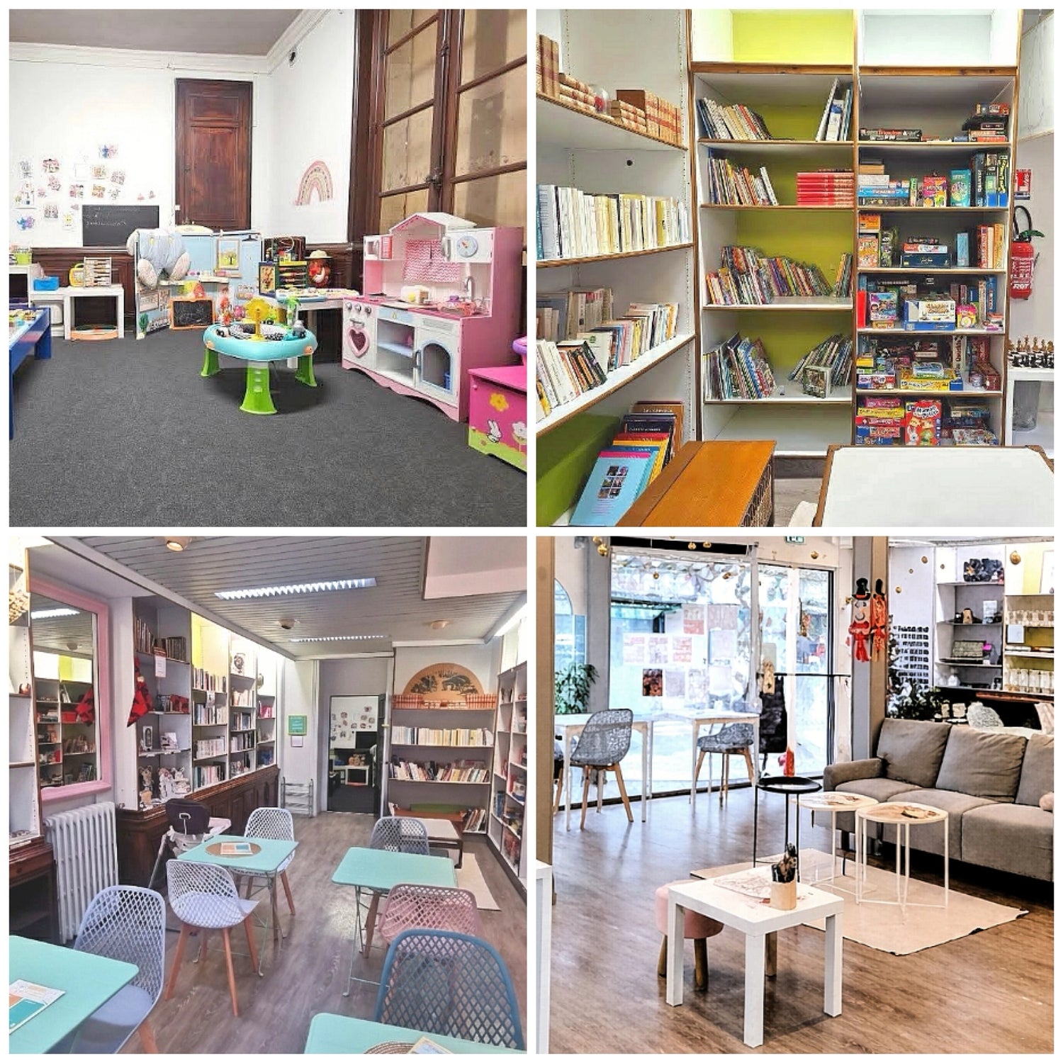 Café créa cœur lieu adapté à tous les âges pour l'organisation d'événements et d'anniversaires pour enfants